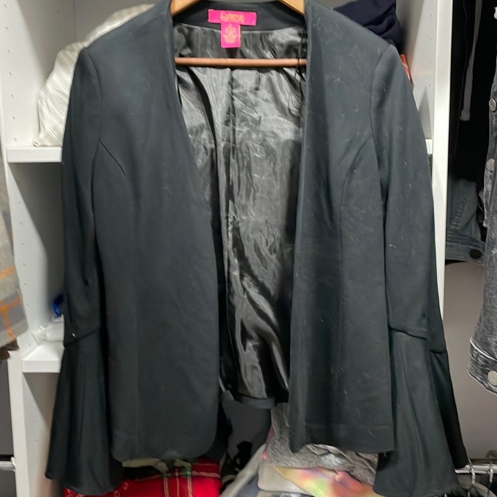 Catherine Malandrino flare sleeve blazer